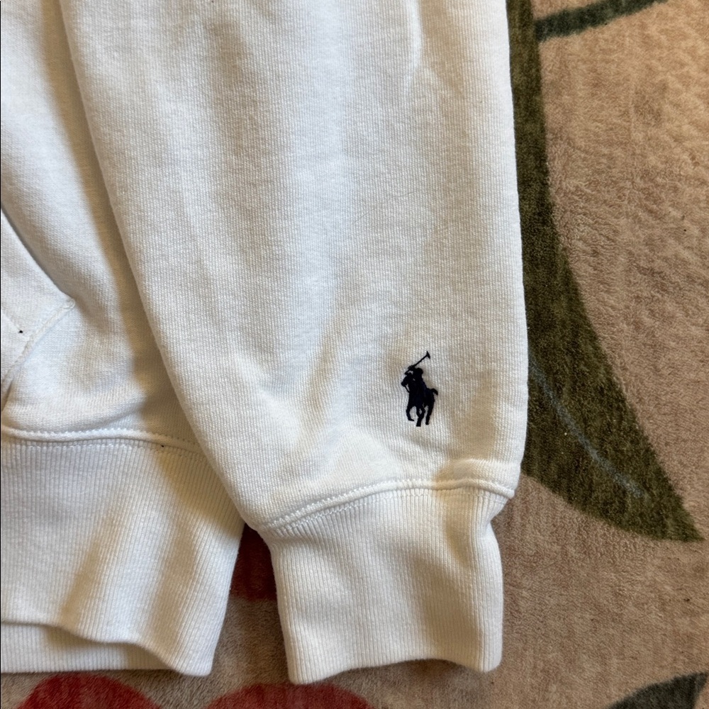 Polo Ralph Lauren Unisex White USA team Olympics Paris Sweater Embroidered S - Picture 3 of 7